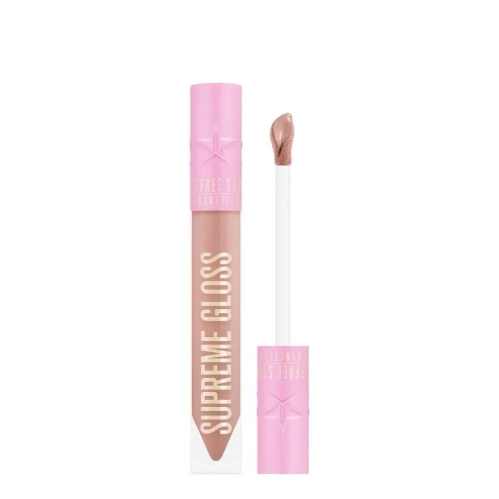 BLOW‎ MY CANDLES New in box Jeffree Star Supreme Gloss Peachy Light Nude Lip
